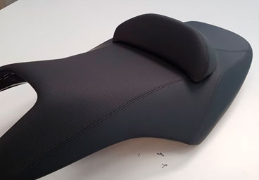 tapizado asiento moto