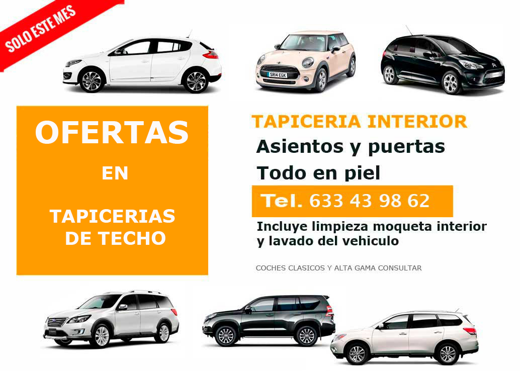 tapizar techo coche